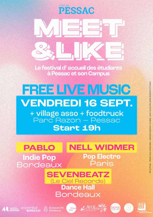 Affiche concert gratuit à Bordeaux de Nell Widmer
