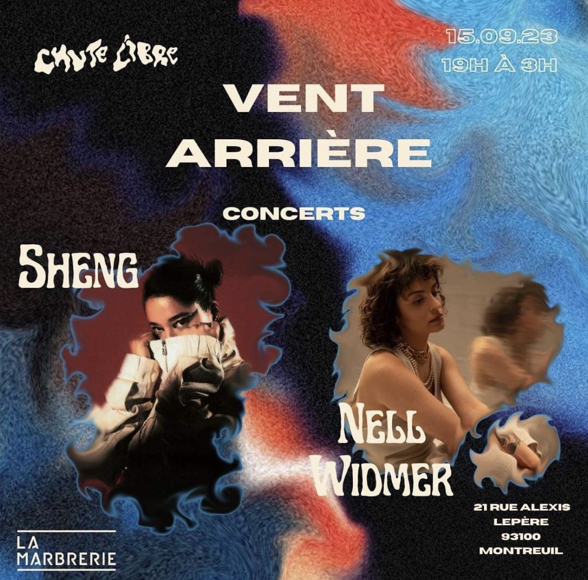 Affiche du concert live Nell Widmer à LA MARBRERIE